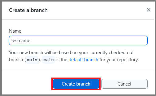 Create Branch